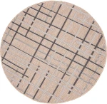 DYWAN SZNURKOWY PODGUMOWANY FLEX 19507/P01 KOŁO   