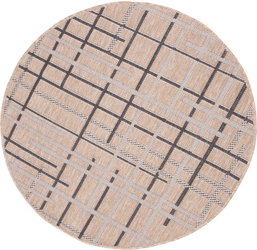 DYWAN SZNURKOWY PODGUMOWANY FLEX 19507/P01 KOŁO   