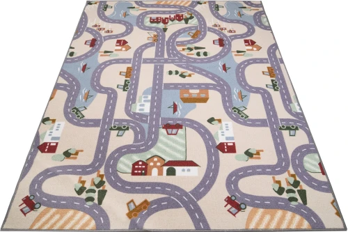 DYWAN Z WYKŁADZINY DZIECIĘCEJ NA WYMIAR - ULICE SCANROAD