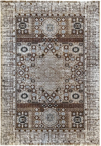 DYWAN RICH MAMLUK BEIGE-RED